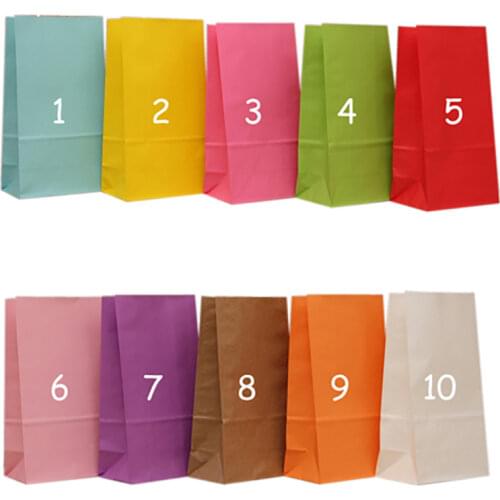 Kraft paper bags, gift paper bag, Party Favor Wedding Paper Bag Treat Bag 18x9x6cm 50pcs/lot