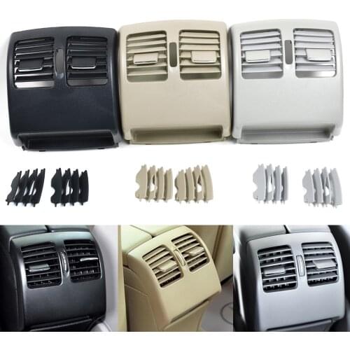 Car Rear Conditioner Air Vent Grille Panel Cover For Mercedes Benz W207 E W204 C Class 180 200 220 230 260 300 350 2007-2013