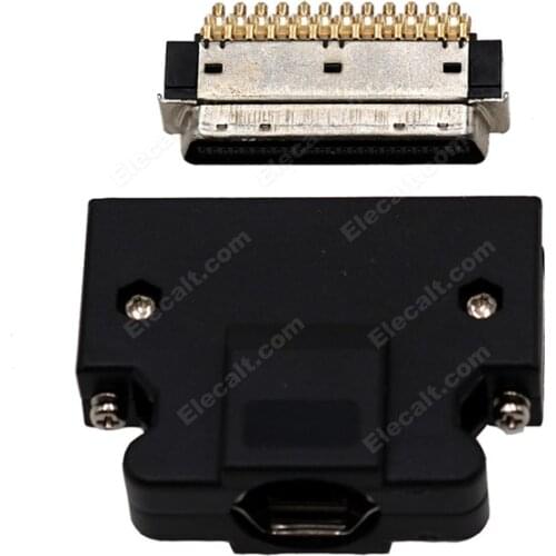 Servo Drive 50-pin Plug CN X5 DVOP4350 Instead of 3M10350 SCSI50 for Panasonic