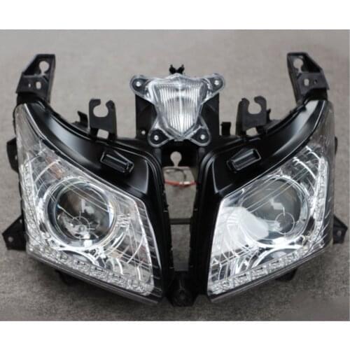 Motorcycle LED Headlight Front Head Light 12-14 TMAX 530 Headlamp For Yamaha TMAX530 TMAX-530 2012 2013 2014