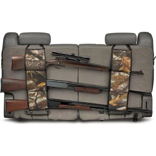 Outdoor 2pcs Multi-Functional Camouflage Hunting Bag Hunting Equipment Kits Car Rear Seat Belt Gun Rack Hunting Holster