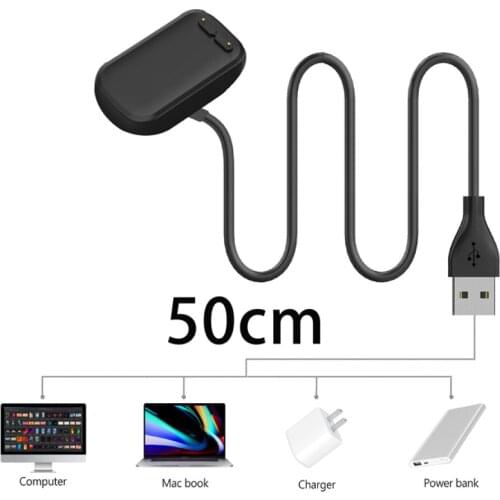 Smart Band Watch 0.5m/1m Magnetic Charger Charging Cable without Reset Button For Fitbit luxe special edition