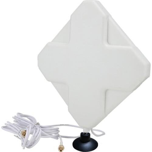 35dBi High Gain Broadband Antenna Enhancer Signal Amplifier With SMA Interface Suction Cup Antenna Booster​​ Amplifier Interface