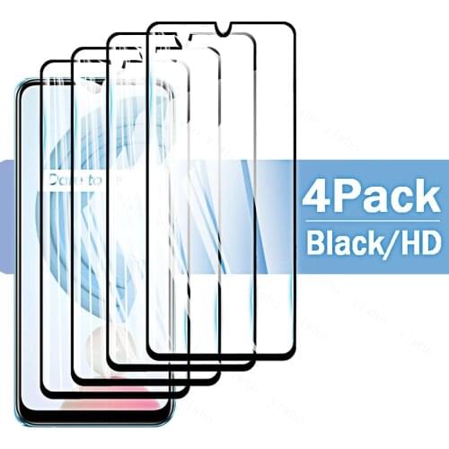 Protective Glass for Oppo Realme 8 Pro 85G C21 C25 C3 Tempered Glass 7 6 5 Pro 7i 6i Glass Film Safety Screen Protector C15 C11