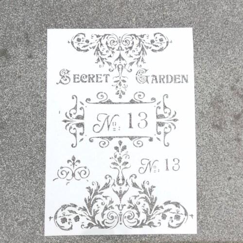 1pc Size A4 DIY Layering Stencils Wall Painting Scrapbook Coloring Embossing Album Decorative Template