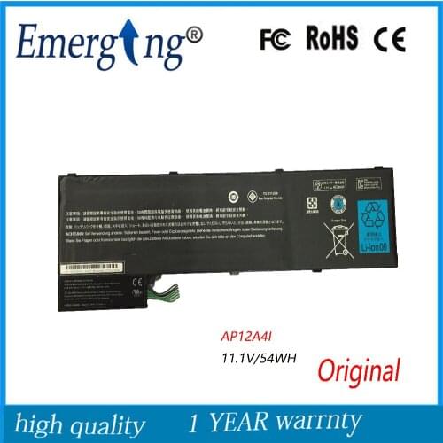 11.1v New Original Laptop Battery for Acer Timeline Ultra U M3 M5-481TG M5 M3-581TG AP12A3i 1 AP12A4i MA50
