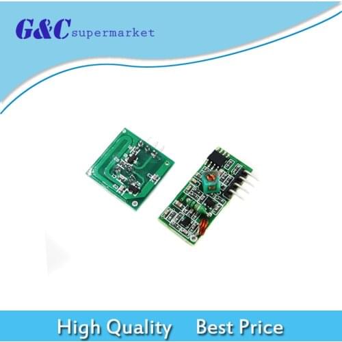 433Mhz RF transmitter and receiver link kit for Arduino/ARM/MCU WL GOOD QUALITY diy electronics