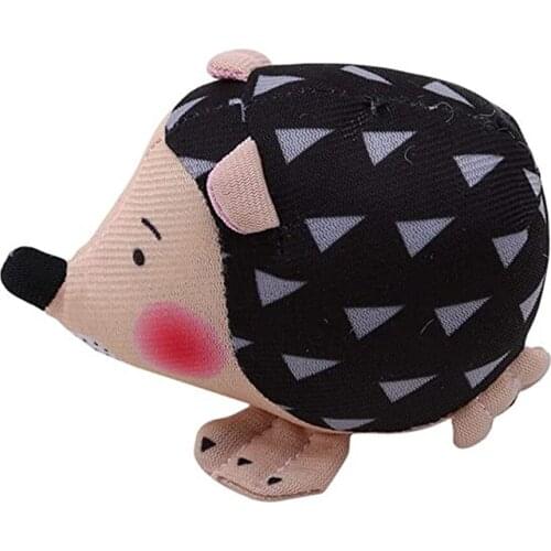 Cute Hedgehogs Shape Pin Cushion Soft Fabric DIY Handmade Stitch Patchworks Needlework Accessory can CSV