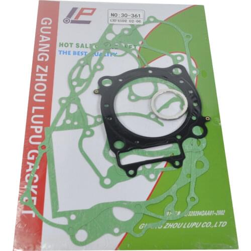 For Honda CRF450R CRF450 R 2002 2003 2004 2005 2006 Motorcycle Engine Crankcase Clutch Cover Cylinder Gaskets Kits