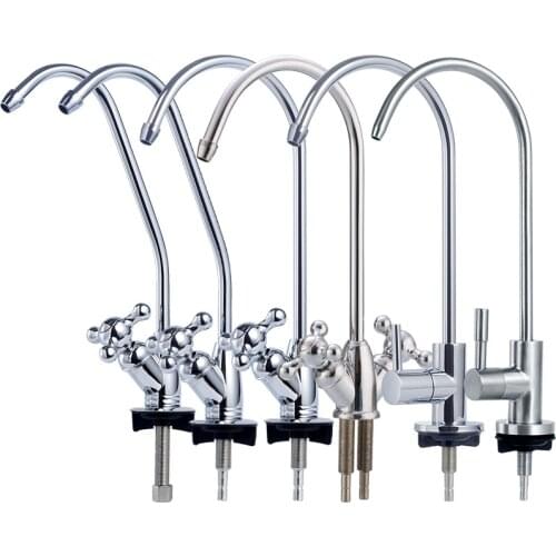 1set Water Filter Faucet Single Cold Water Faucet Purifier Drinking for Home Kitchen Balcony Hotel Wash Basin Tap Accessories