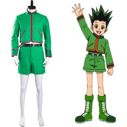 Hunter X Hunter GON FREECSS Cosplay Costume Top Shorts Outfits Full Suit Halloween Carnival Costumes