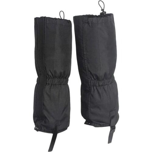 1 Pair Waterproof leggings Hiking Ski Elastic Easy Wear Protective Cover Leg Gaiter Warmer Hunting Outdoor Walking Breathable