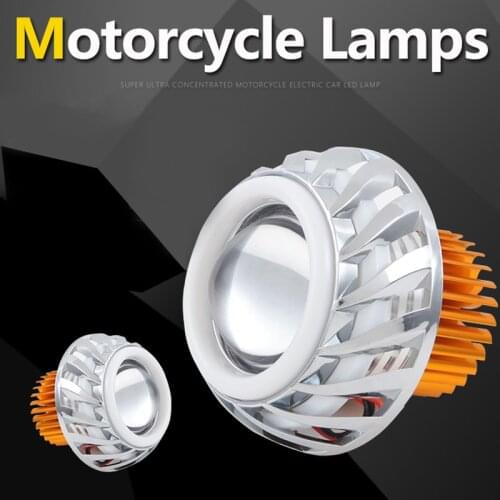 Motorcycle Led Headlight 12V 15w auxiliary driving work lamp 6500K super bright Spotlights Motorbike fog lights Moto Headlamp