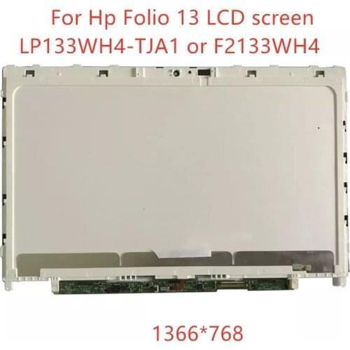 Original 13.3'' Loptop LCD SCREEN replacement For HP folio 13 LCD LED DISPLAY 13.3 LP133WH4-TJA1 F2133WH4 MATRIX SCREEN