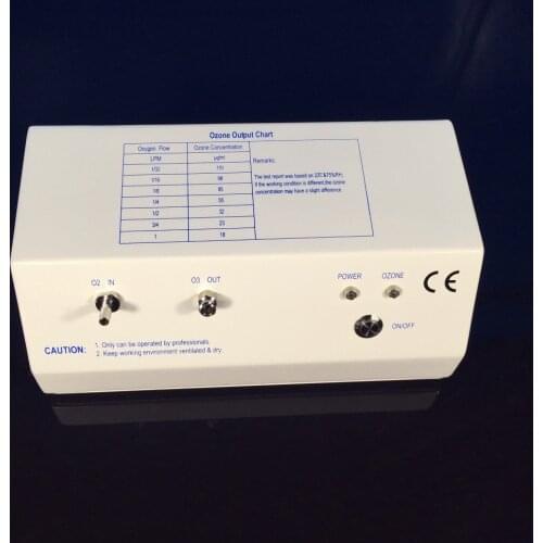 CE,EMC,ROHS approved TITANIUM electrode ozone therapy generator, medical ozone generator concentration up to 110ug/ml