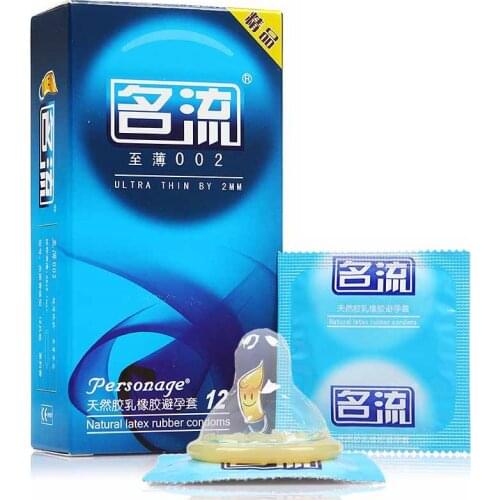 50pcs Mingliu Ultra Thin 002 Condoms For Men Sex Product 5 Box Of Natural Latex Condom Safer Contraception Adult Sex Toys