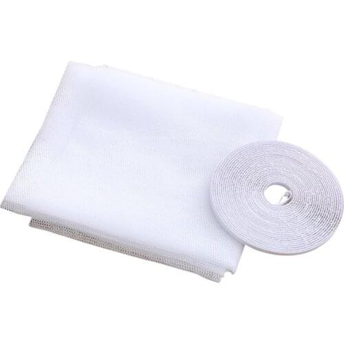 Inset New 1.5/2m Room Mosquito Anti Window Kitchen Insect Nets Door Indoor Bug Flying Mesh Protector Curtains Adhesive Screen