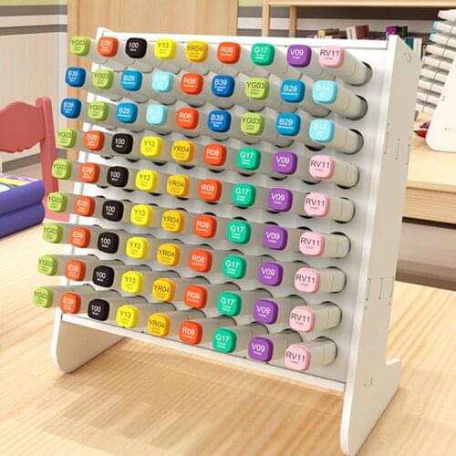 Student Desktop Marker Storage Box Brush Stationery Box Childrens Learning Pen Holder Blind Box Pen Artifact