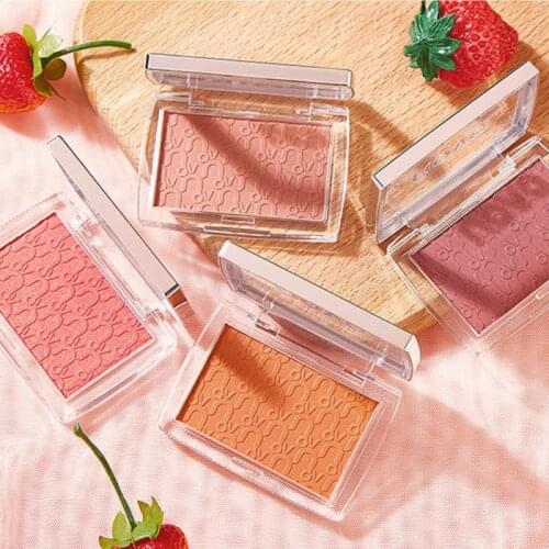 Sweet Blush Makeup Natural Good Complexion Matte Monochrome Blush Plate Rouge Beauty Makeup White Face Cosmetics TSLM1
