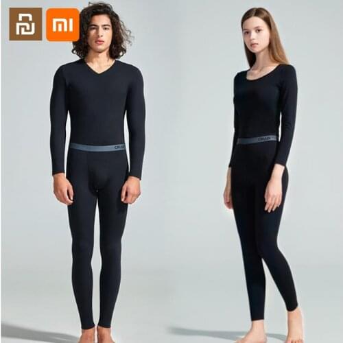 Youpin mijia youpin thermal underwear mens modal cotton thin section womens slim bottoming autumn clothes long pants suit