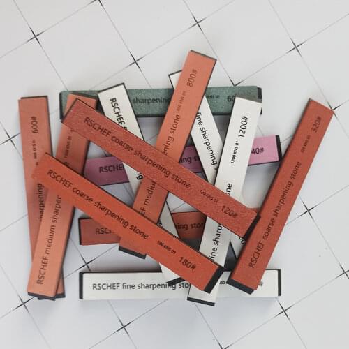 White corundum Fixed angle sharpener whetstone knife sharpener sharpening polishing Correction stone Leatherwear set