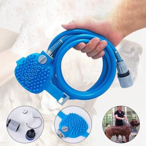 Comfortable Massager Shower Tool Pet Bathing Tool Cleaning Washing Bath Sprayers Dog Brush Pet Supplies Pet Products 2021 New