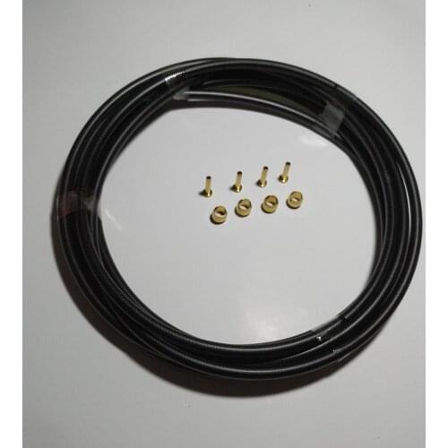 Cycling Hydraulic Dis Brake Hose 3M 5.0*2.0MM + 4 Pairs BH59 or BH90 Needle Olive Set