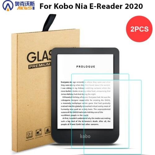 Tempered Glass for Kobo Nia 2020 Scratch Resistance Screen protector for New Kobo Nia HD Shockproof Film 2pcs
