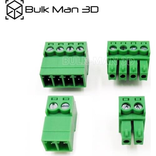 10sets/lot male and female pcb Welding-free plug-in terminal block 2EDGRK pitch 3.81mm/5.08mm polo 2p 3p to 12p