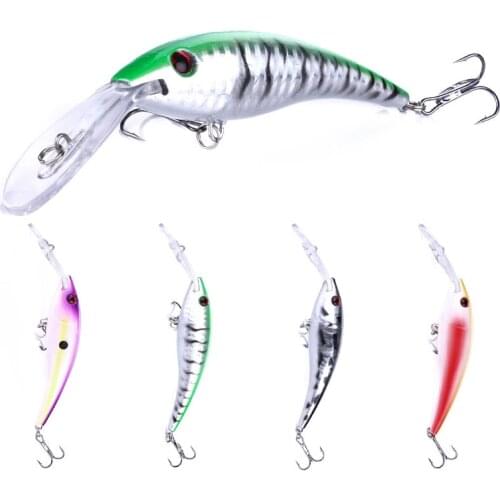 12cm/15.6g Hot Sale Hard Baits Lifelike Minnow Fishing Lures Artificial Make Plastic Wobblers Fishing Tackle