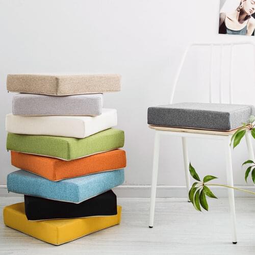 Kids Cushion Increased Chair Pad Adjustable Removable Soft Highchair Chair Booster Dining Cushion Seat Chair For Baby Care Pram