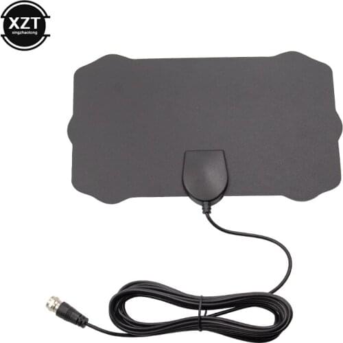 Indoor HD Signal Amplifier Digital TV Antenna HDTV 4K 50 Miles Range 25DB For VHF UHF HDTV Antenna TV Signal Receive