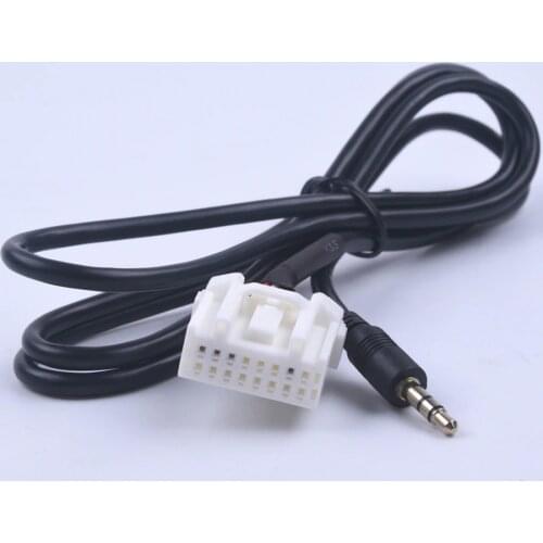 New Jack AUX Audio MP3 Player Input Adapter Cable For Mazda 6/M6/M3 1Pcs 3.5mm