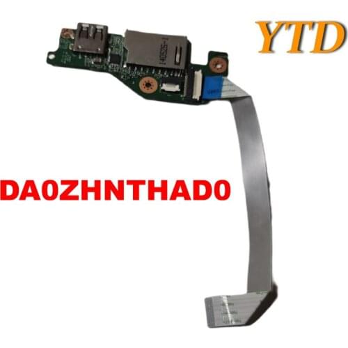 Original for Acer Chromebook C720 C720P C730 C740 USB Card Reader Board with Flex Cable DA0ZHNTHAD0 tested good free shipping