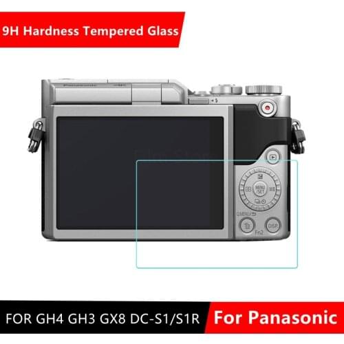 Camera Original 9H Camera Tempered Glass LCD Screen Protector for Panasonic GH4 GH3 GX8 DC-S1/S1R DC-GX9 GX7III DC-G9 Camera