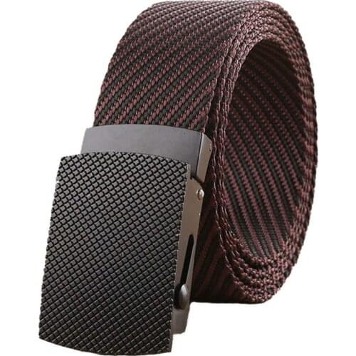 Nylon Casual Canvas belt High quality for men Army Tactical design Woven men belt 6 color male strap ceinture homme wide 3.8cm 4