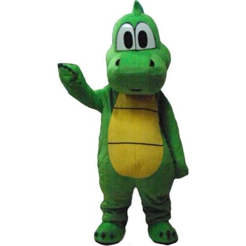 Yoshi Green Dinosaur Super Red hat gay Mascot Costume Free Shipping for Halloween party costumes