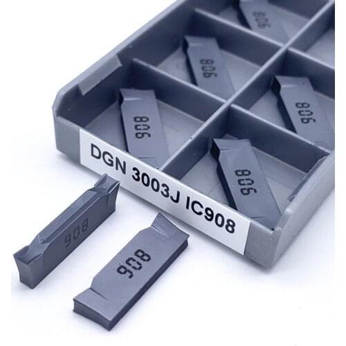 DGN3003C IC908 Grooving Carbide Inserts High Quality Cutting Tools CNC Turning Inserts Grooving Tools