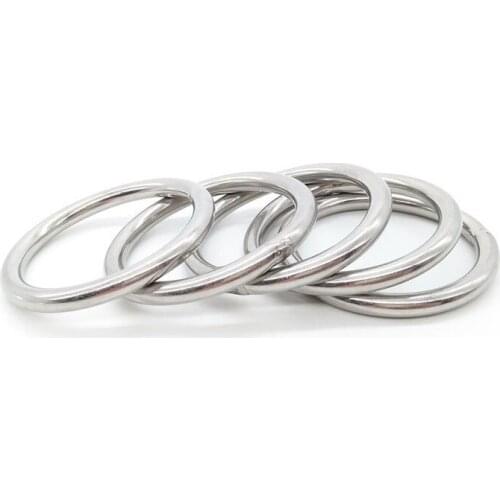 M12 M14 M16 304 stainless steel ring solid O-ring welding circle welded rings washers 80/90/100/120/140mm outside diameter