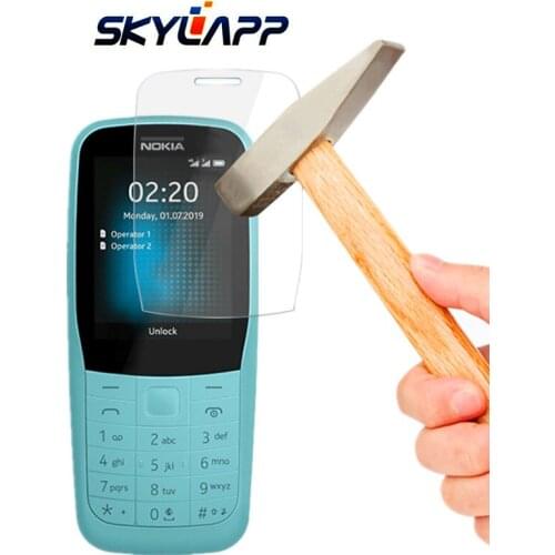Cell Phone Tempered Screen protector Guard Film for NOKIA 220 4G Mobile phone HD anti-scratch electrostatic PET film Free Post