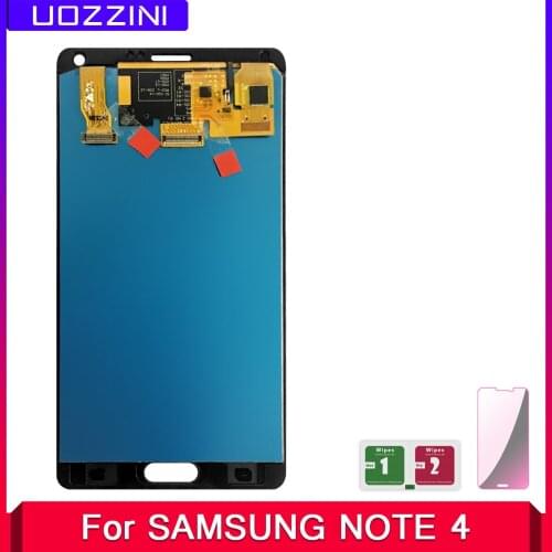 2 Pcs TFT Lcds For Samsung Note 4 LCD Display Touch Screen Digitizer For Samsung Galaxy Note4 N910 N910A N910F N9100 Repair
