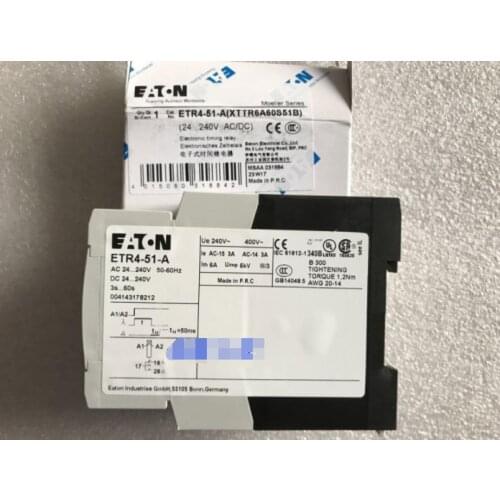 1PC new in box EATON ETR4-51-A free shipping