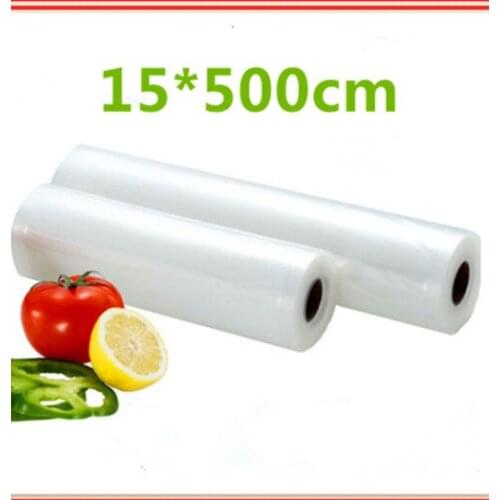 15cm*500cm,home vacuum food packing Bags,Hot Sale Keep food fresh Food Storage Bags Sealing Sealer Rolls