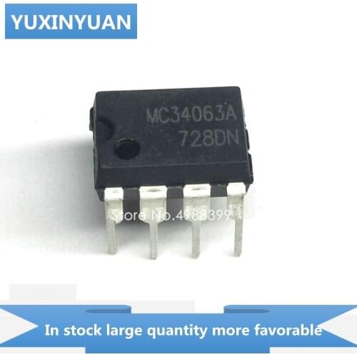 20PCS/LOT MC34063A MC34063 MC 34063A 34063 DIP8 in stock