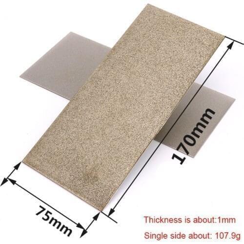 80#-3000#Emery rectangular grinding plate engraving tool grinding wheel jade seal polishing disc polishing diamond grinding disc