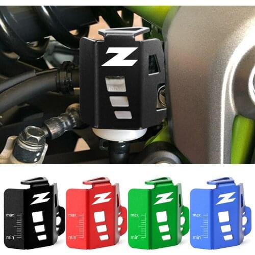 Motorcycle Accessories Rear Fluid Reservoir Guard Cover Protector For KAWASAKI Z900 Z 900 Z750 Z 750 Z400 Z 400 Z800 Z 800 -2021
