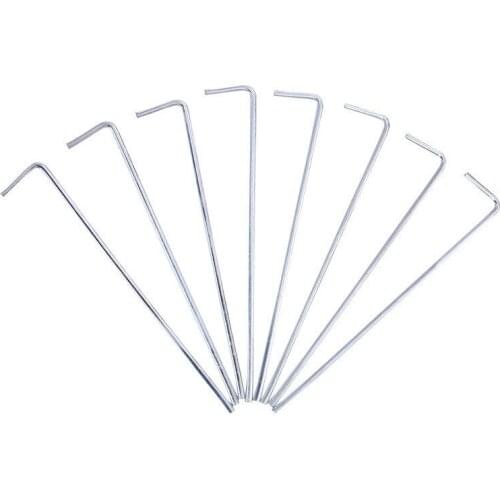 Tent accessories reinforce 8 nails+4 ropes (combined)