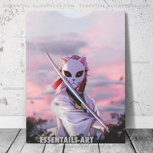 Sabito Kimetsu No Yaiba Anime Decoration Prints Canvas Wall Art Painting Poster Home Decor Bedroom Study Living Room Pictures