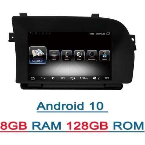 For Mercedes Benz W221 W216 S221 S Class Android10 8GB RAM+128 Car GPS Navigation Head Unit Radio Multimedia Player Auto Stereo