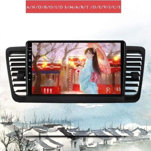 Android 10 8 Core Head Unit 4G LTE WIFI Car Radio Video Stereo GPS Monitor For Subaru Outback 3 Legacy 4 2003 2009 Tape Recorder
